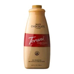 Torani Puremade White Chocolate Sauce - 64 oz
