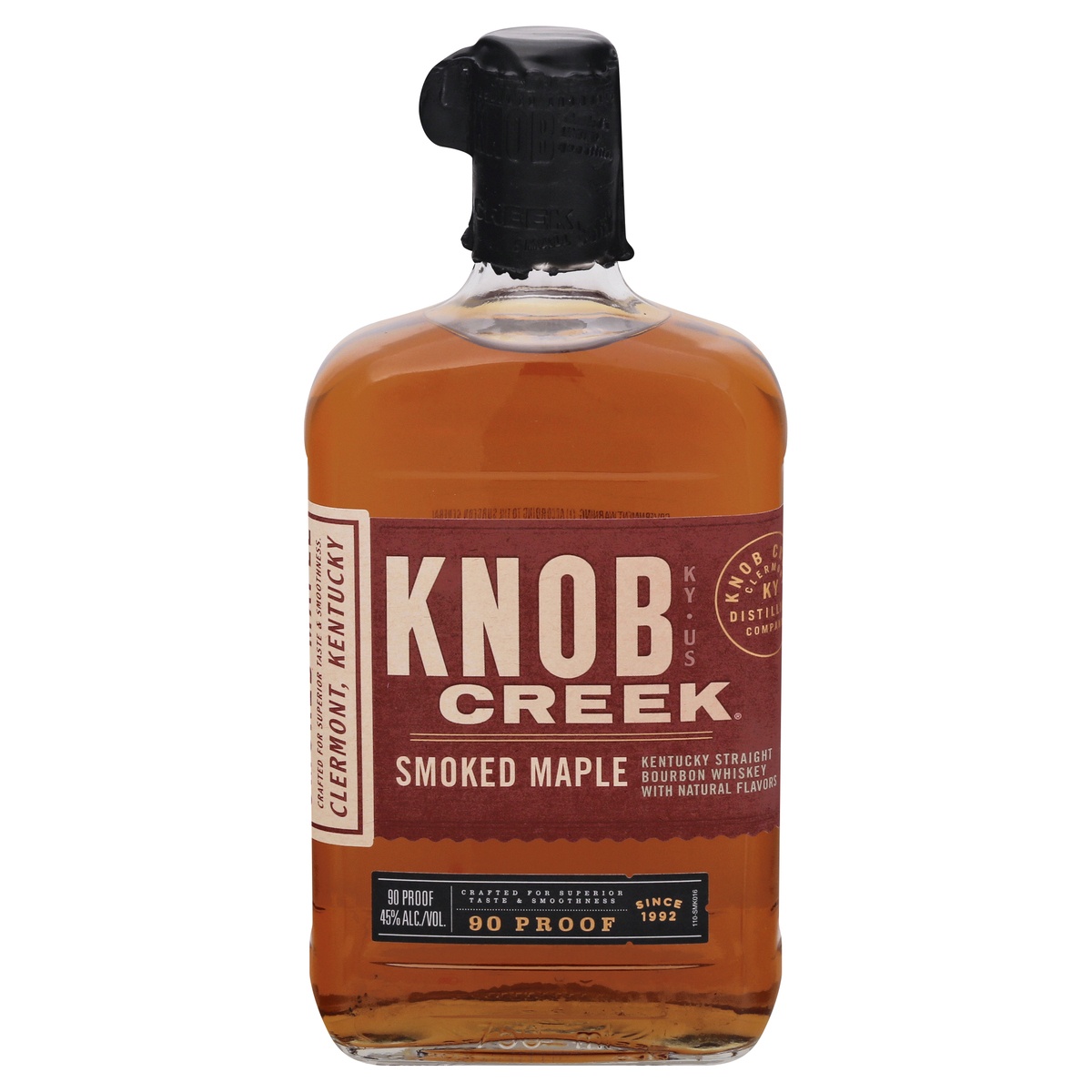 slide 1 of 2, Knob Creek Smoked Maple Bourbon, 750 ml