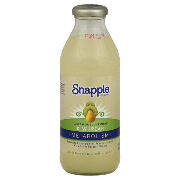 slide 1 of 1, Snapple Kiwi Pear Drink - 17.5 oz, 17.5 oz