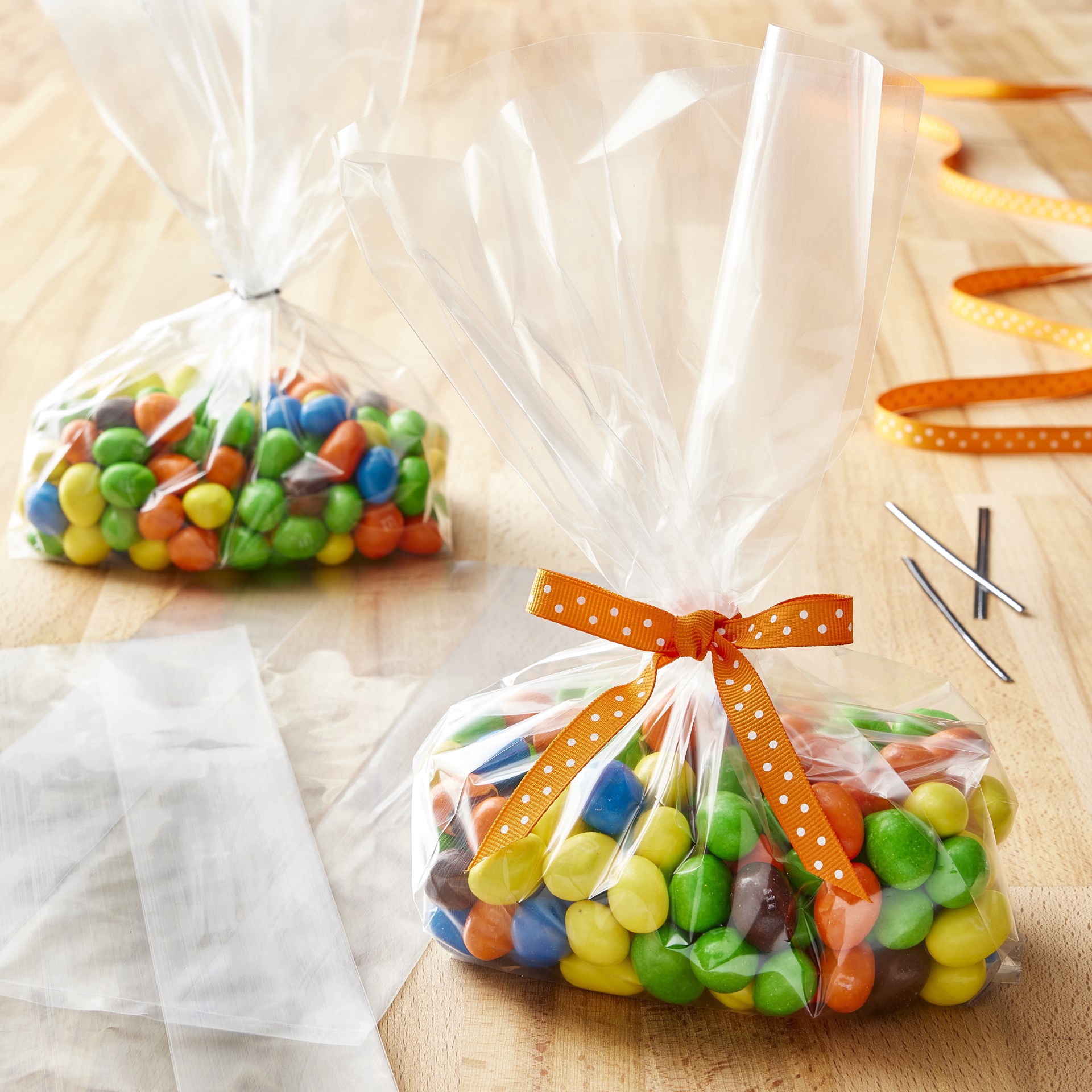 slide 2 of 3, Mini Loaf Treat Bags By Celebrate It, 5.5 in x 3.5 in x 11.3 in