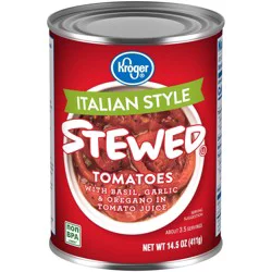 Kroger Italian Style Stewed Tomatoes