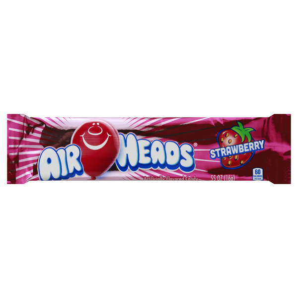 slide 1 of 5, Airheads Candy Strawberry, 0.55 oz