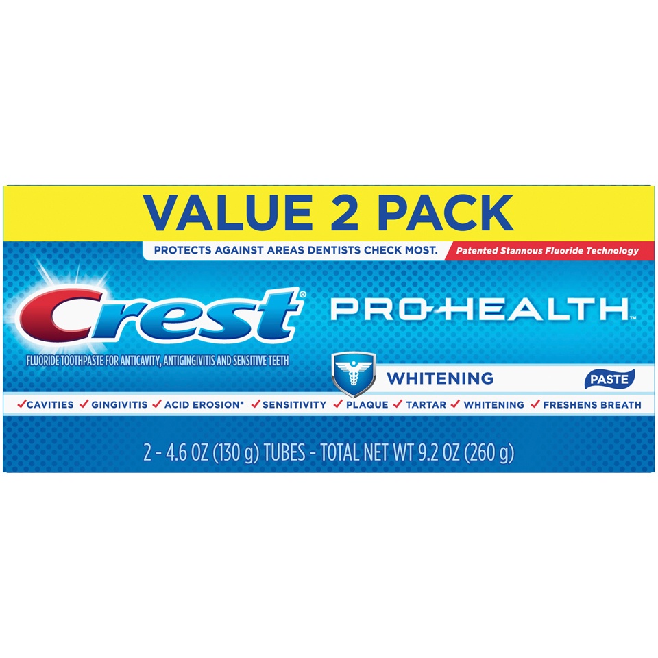 slide 1 of 1, Crest Pro-Health Whitening Toothpaste, 9.2 oz