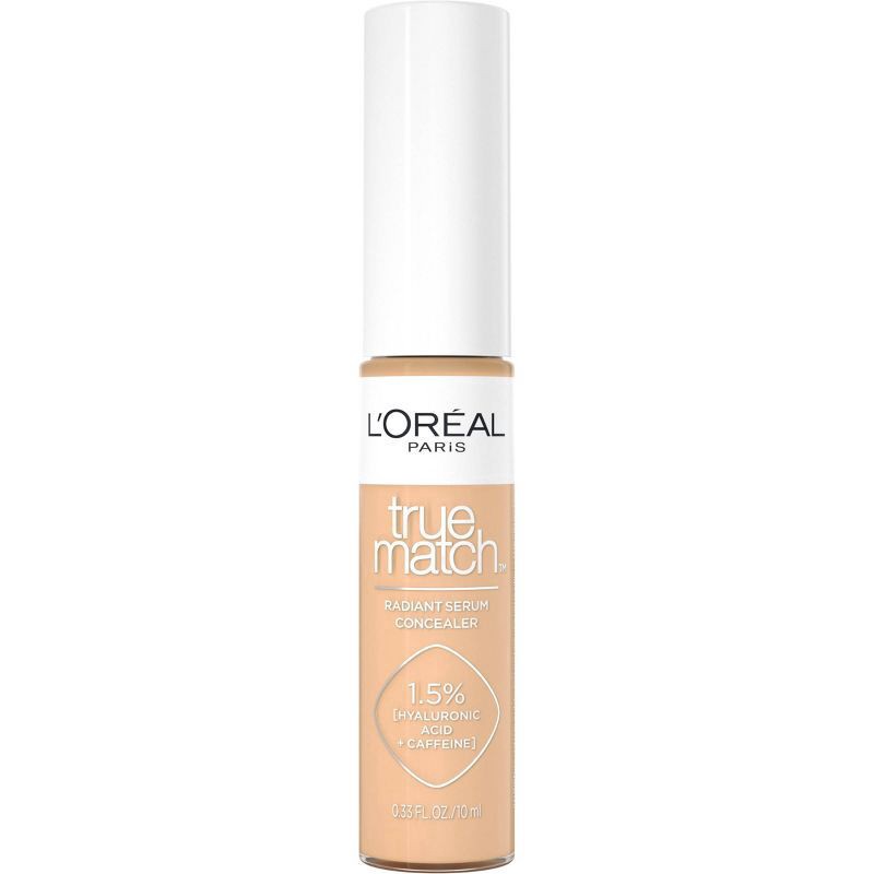 slide 4 of 10, L'Oréal True Match W6 Medium Radiant Serum Concealer 0.33 fl oz, 0.33 fl oz