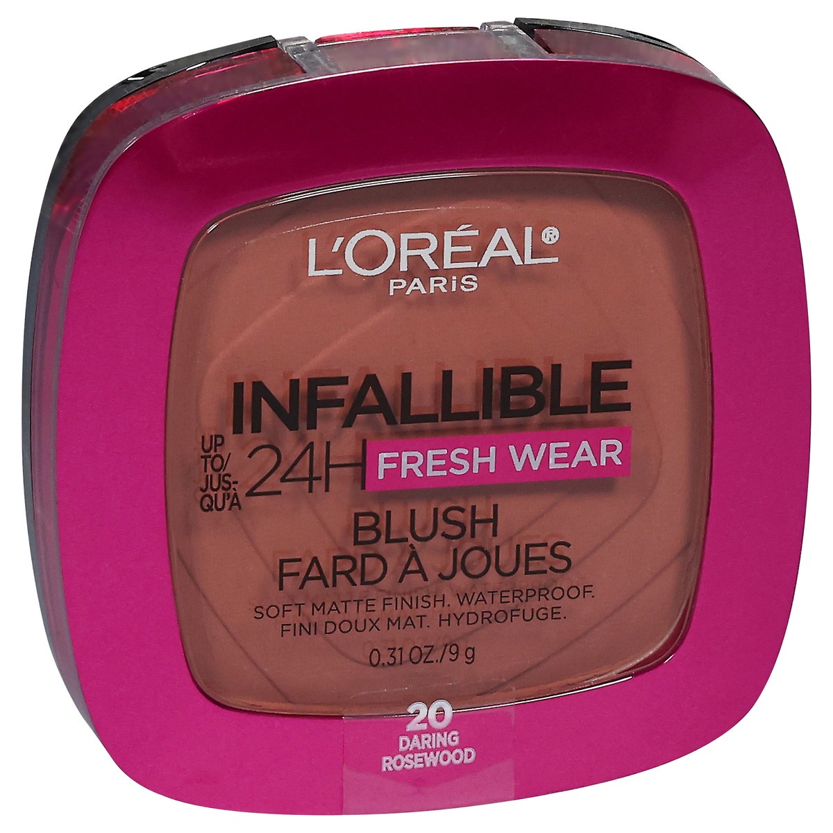 slide 9 of 11, L'Oréal 20 Daring Rosewood Infallible 24H Fresh Wear Blush 0.31 oz, 0.31 oz