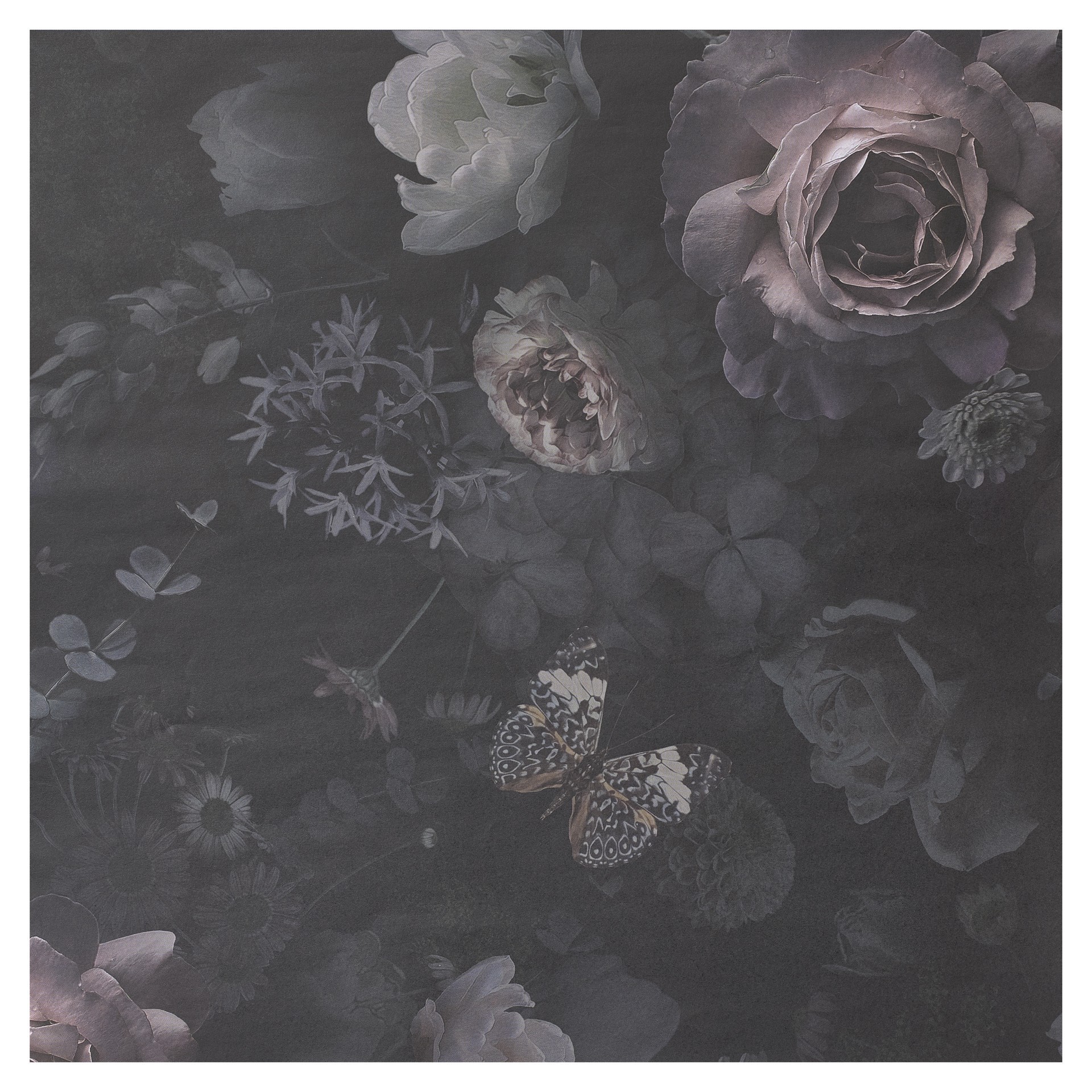 slide 4 of 4, Dark Floral Cardstock By Recollections, 12" X 12", 12 in x 12 in