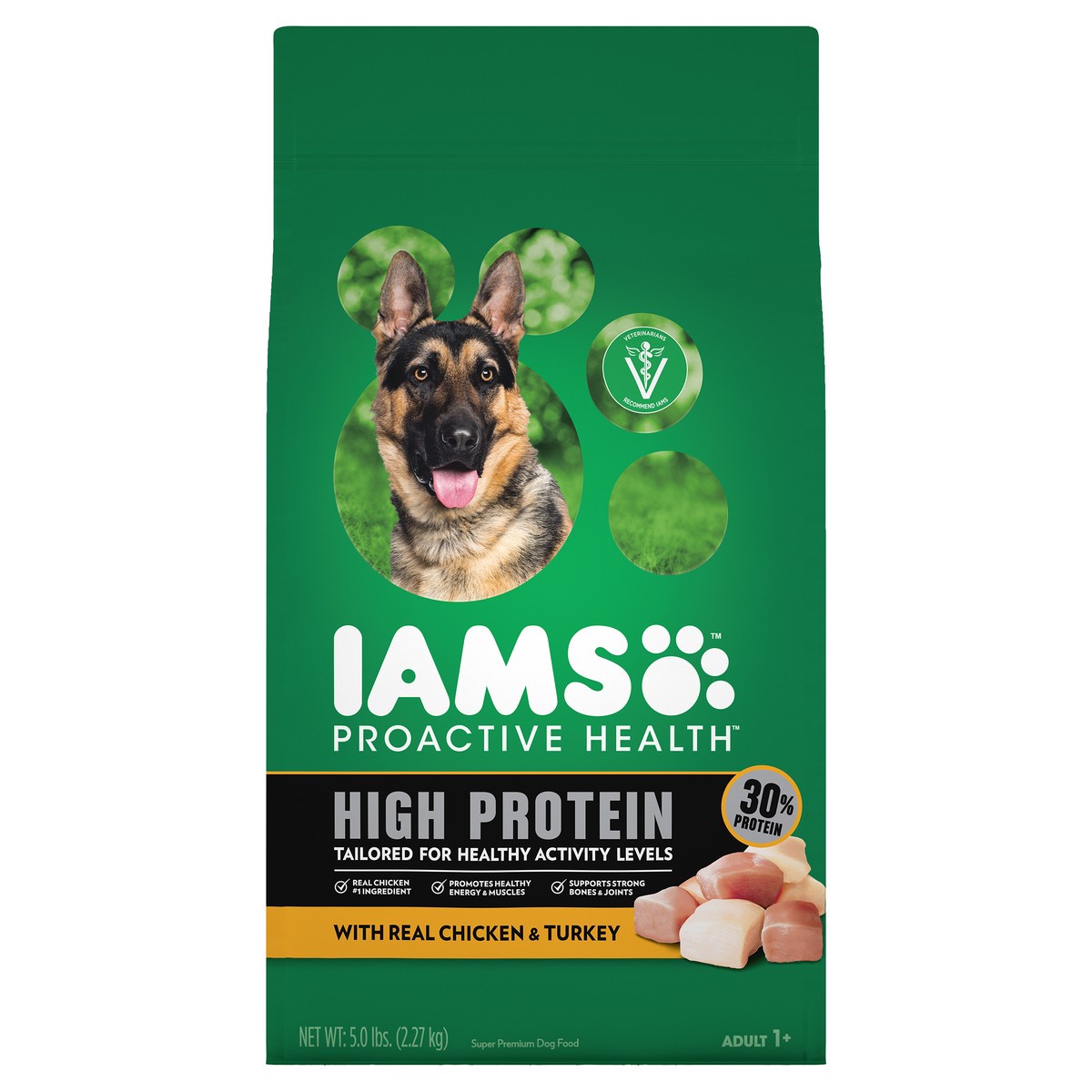 slide 1 of 10, Proactive Health High Protein With Real Chicken & Turkey Dog Food 5 lb, 5 lb