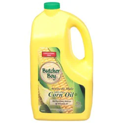Butcher Boy Cholesterol Free 100% Pure Corn Oil 128 fl oz