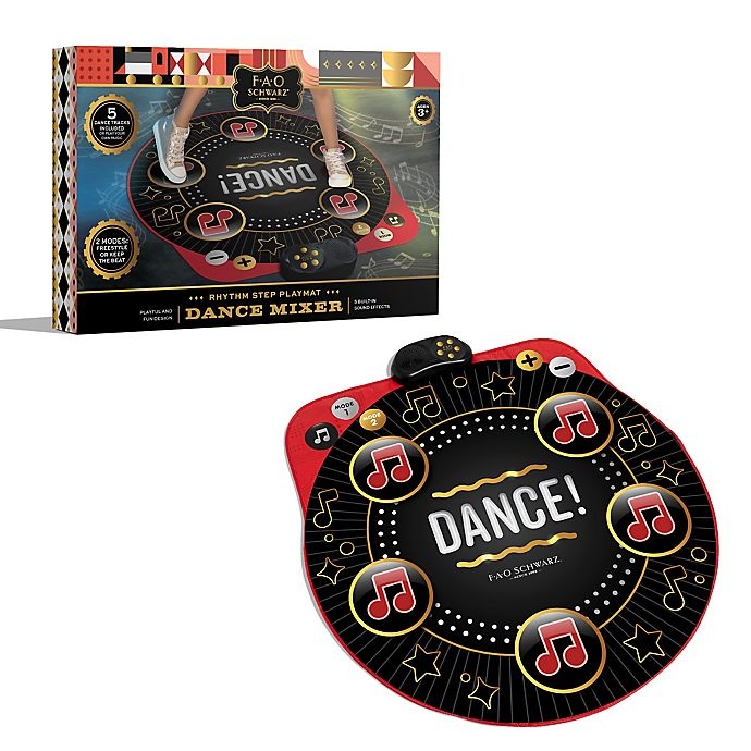 slide 1 of 1, FAO Schwarz Toy Dance Mixer Game Playmat Dance, 1 ct