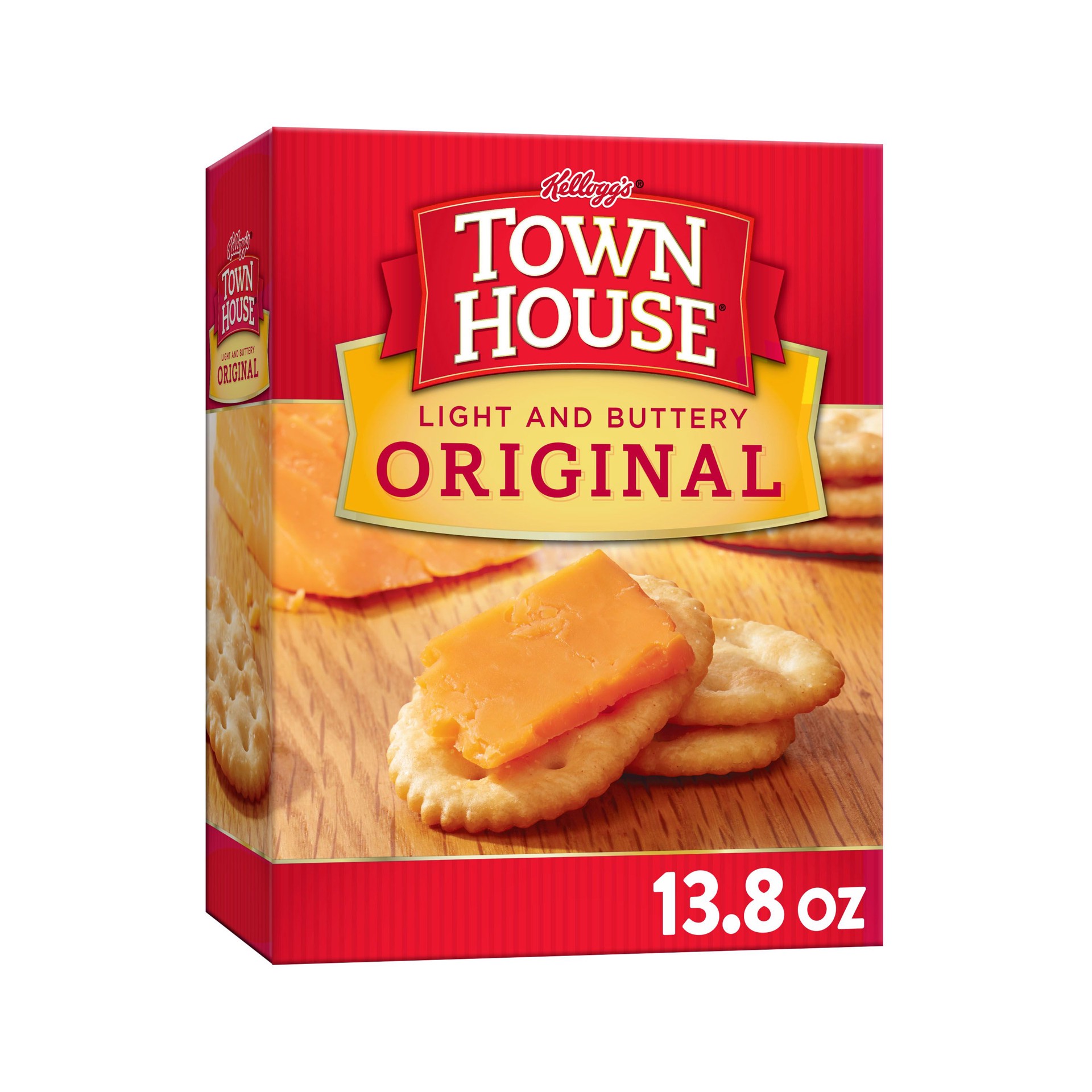 slide 1 of 7, Town House Light Buttery Crackers 16 oz, 16 oz