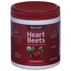 Snap Heart Beets Mixed Berry Flavor Cardiovascular Superfood 8.8 oz