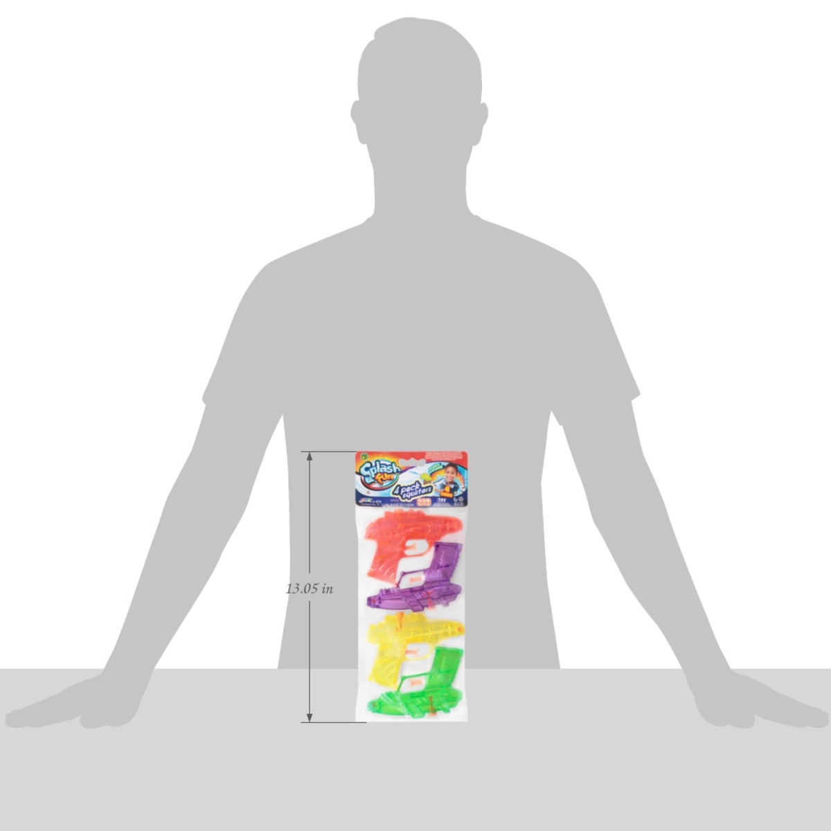 slide 13 of 13, Ja-Ru Splash Fun 4 Colors Squirters 4 ea, 4 ct