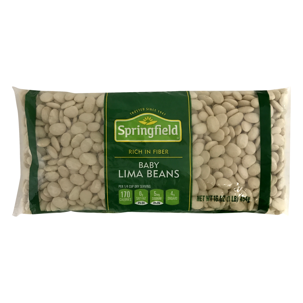 slide 1 of 1, Springfield Baby Lima Beans, 16 oz