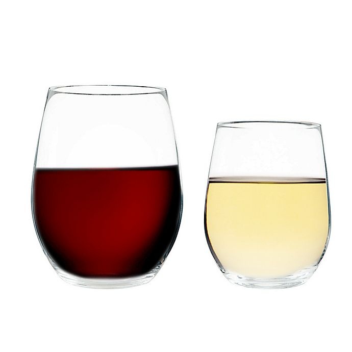 slide 1 of 1, Riedel O Cabernet/Merlot + Viognier/Chardonnay Stemless Wine Glasses Buy 3 Get 4 Value Set, 1 ct