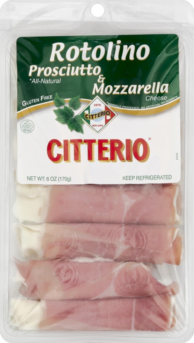 slide 3 of 3, Citero Rotolino Prsc/mozz, 6 oz