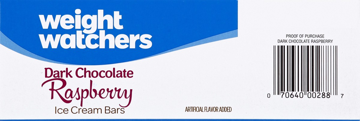 Product Review: Weight Watchers Dark Chocolate Raspberry Ice Cream Bars