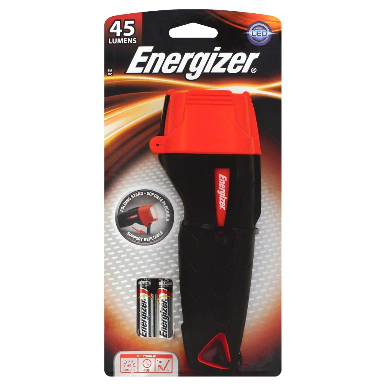 slide 1 of 1, Energizer Rubber LED Light, 1 ct