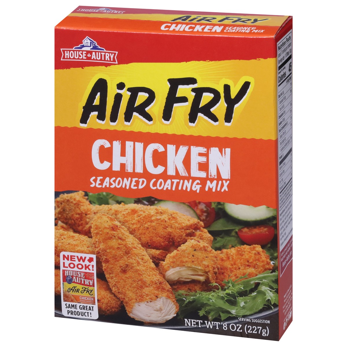 slide 3 of 9, House-Autry Air Fry Seasoned Chicken Coating Mix 8 oz, 8 oz