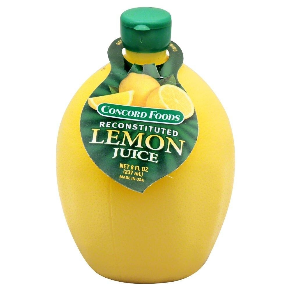 slide 1 of 1, Concord Foods Reconstituted Lemon Juice, 8 fl oz