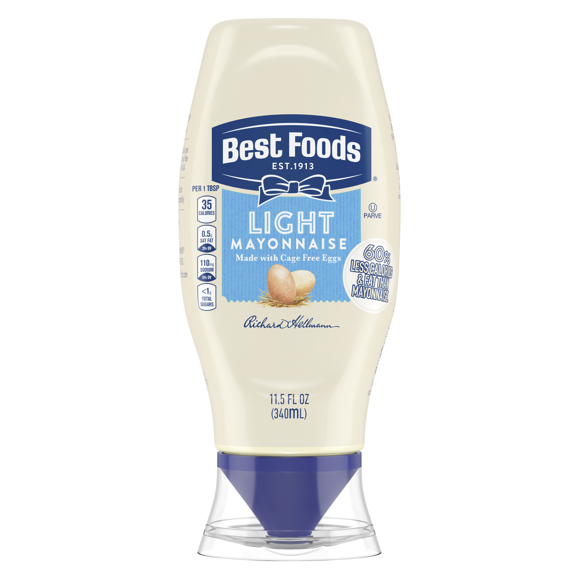 slide 6 of 7, Best Foods Light Mayonnaise Squeeze, 11.5 oz, 11.5 oz