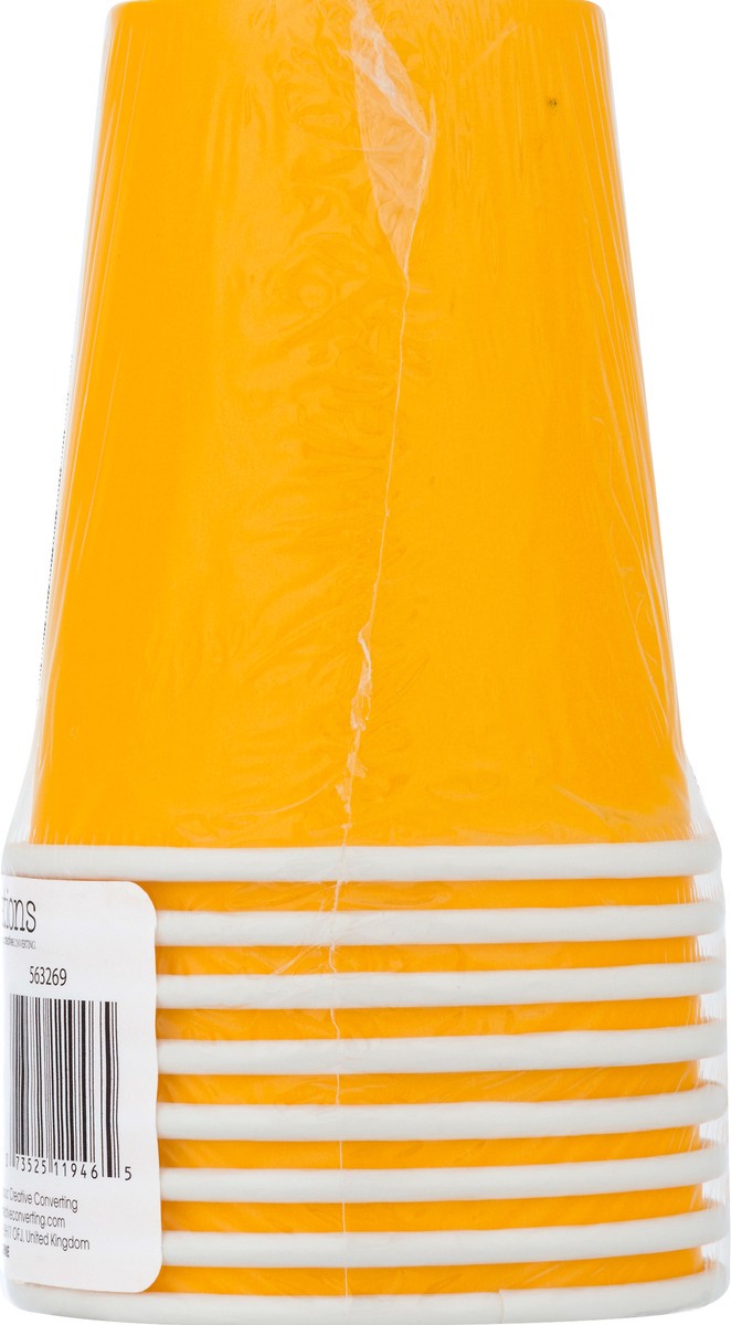 slide 10 of 11, Celebrations 9 Ounce Schoolbus Yellow Cups 8 ea, 8 ct