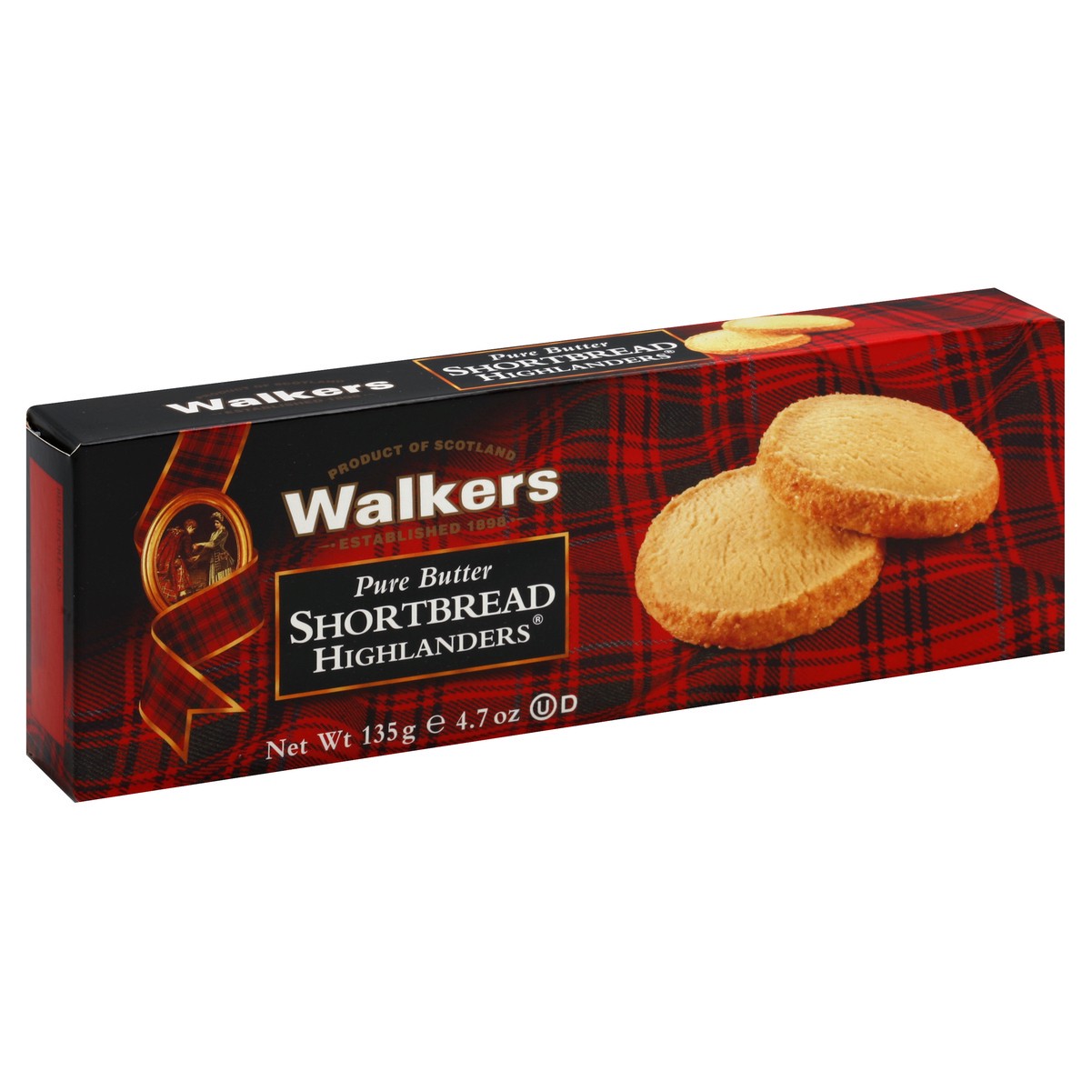slide 3 of 4, Walker's Highlanders Shortbread 4.8 oz, 4.8 oz