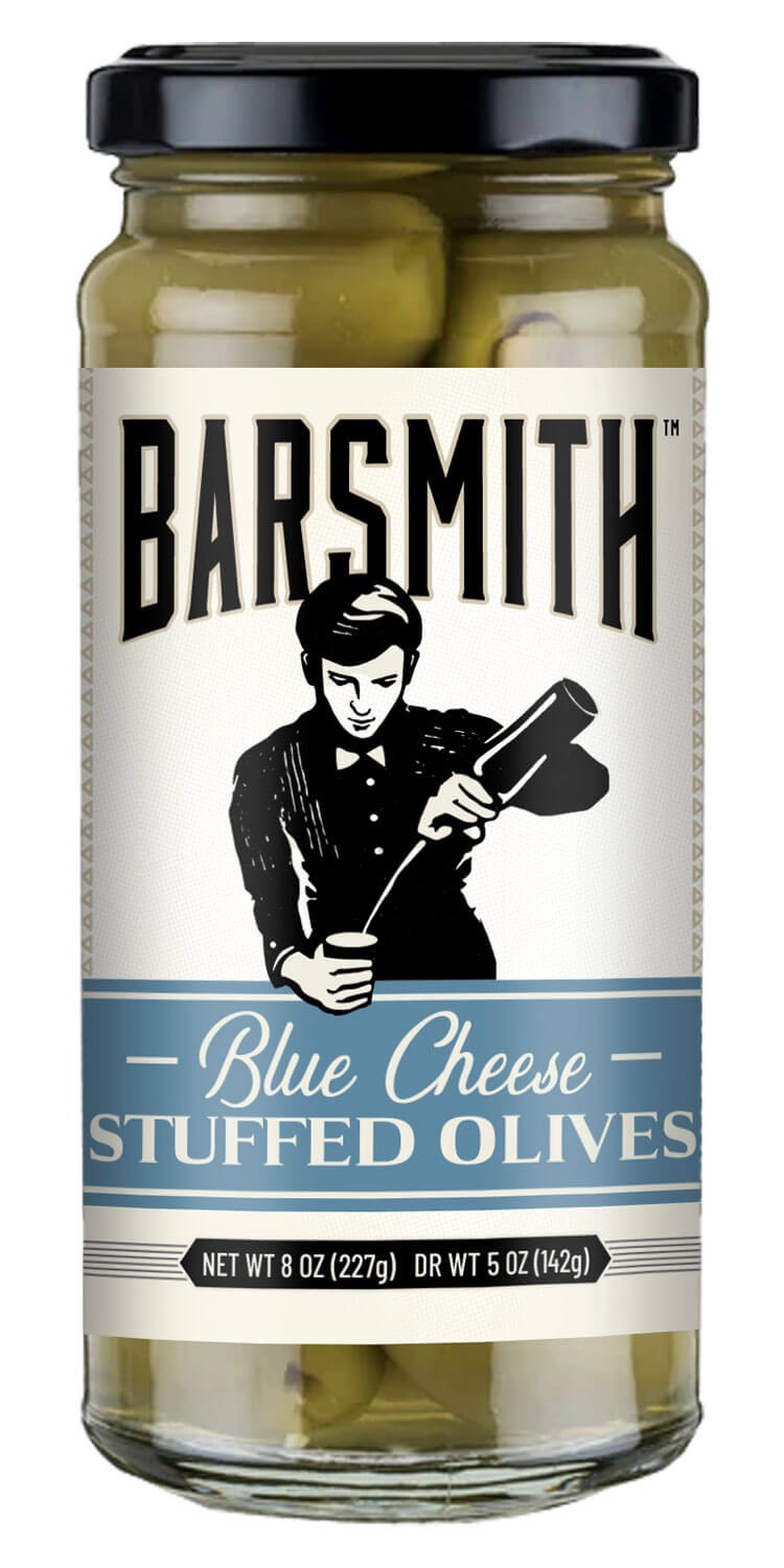 slide 1 of 1, Barsmith Blue Cheese Stuffed Olives, 5 oz