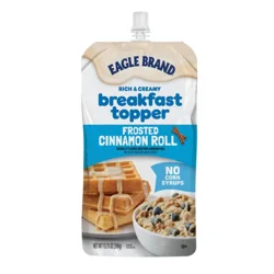 Eagle Brand Breakfast Topper Frosted Cinnamon Roll 13.75oz Pouch