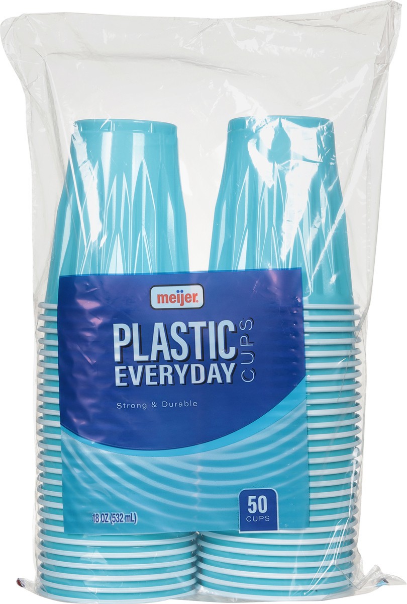 slide 6 of 9, Meijer Plastic Party Cup, 50 ct; 18 oz