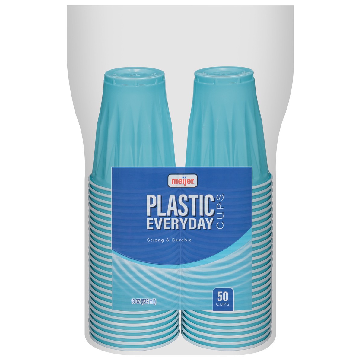 slide 1 of 9, Meijer Plastic Party Cup, 50 ct; 18 oz