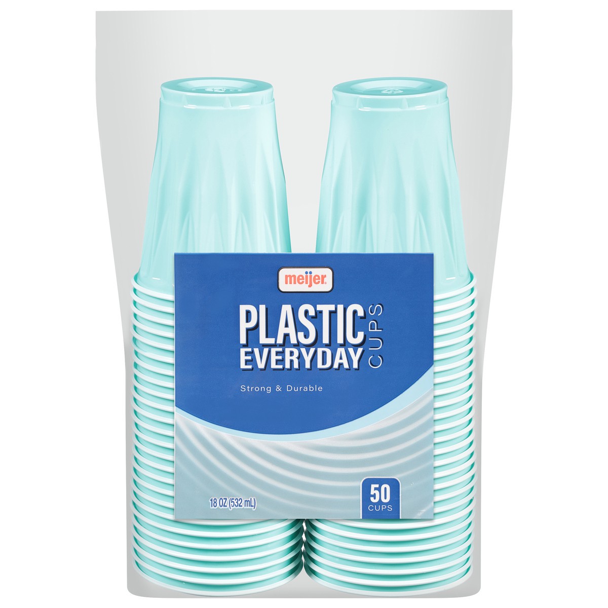 slide 1 of 9, Meijer Plastic Party Cup, 50 ct; 18 oz