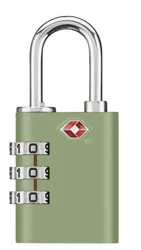 Travel Smart Green Combo Lock