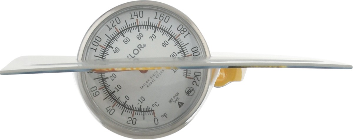 slide 5 of 9, Taylor Instant-Read Yellow Thermometer With Cover, 1 ct