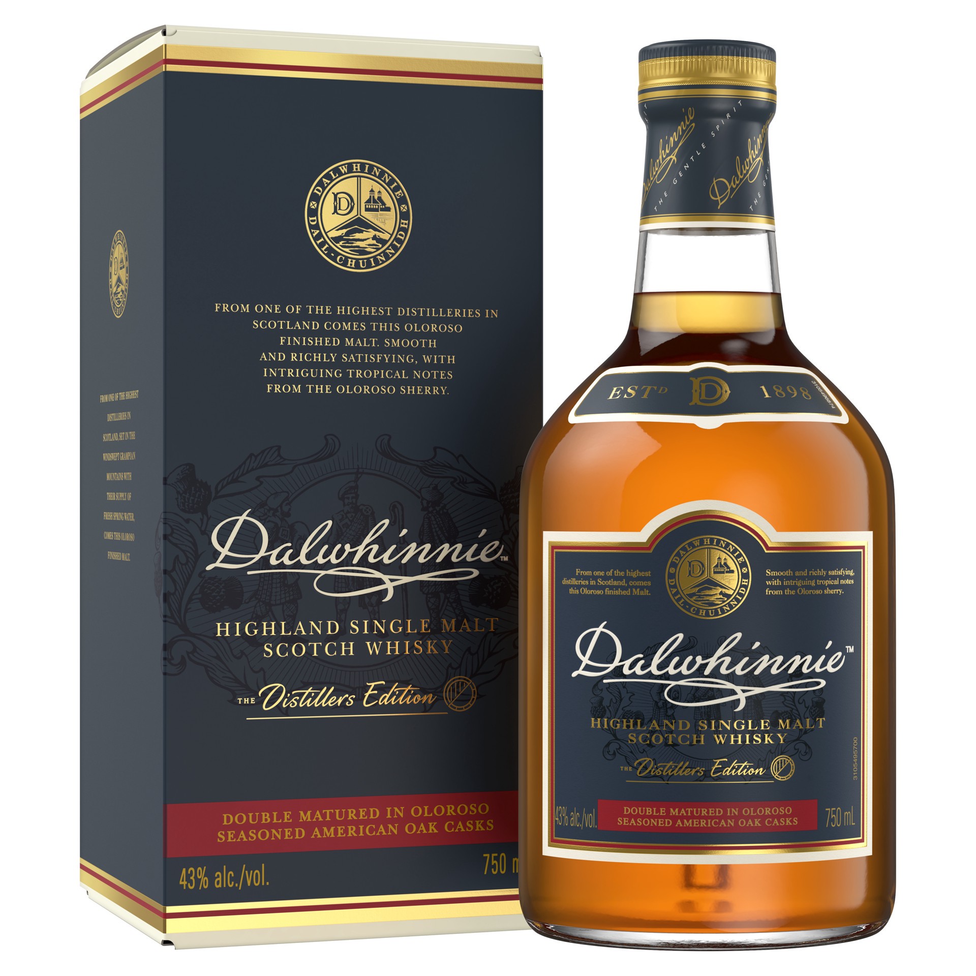 slide 5 of 5, Dalwhinnie Distiller's Edition 2024 Single Malt Scotch Whisky, 750 mL, 750 ml