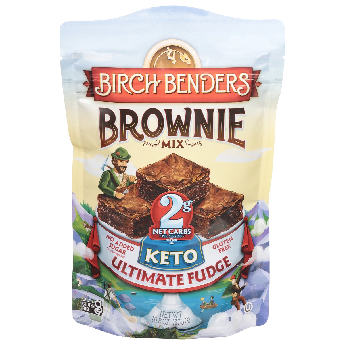 slide 1 of 13, Birch Benders Keto Ultimate Fudge Brownie Mix 10.8 oz, 10.8 oz