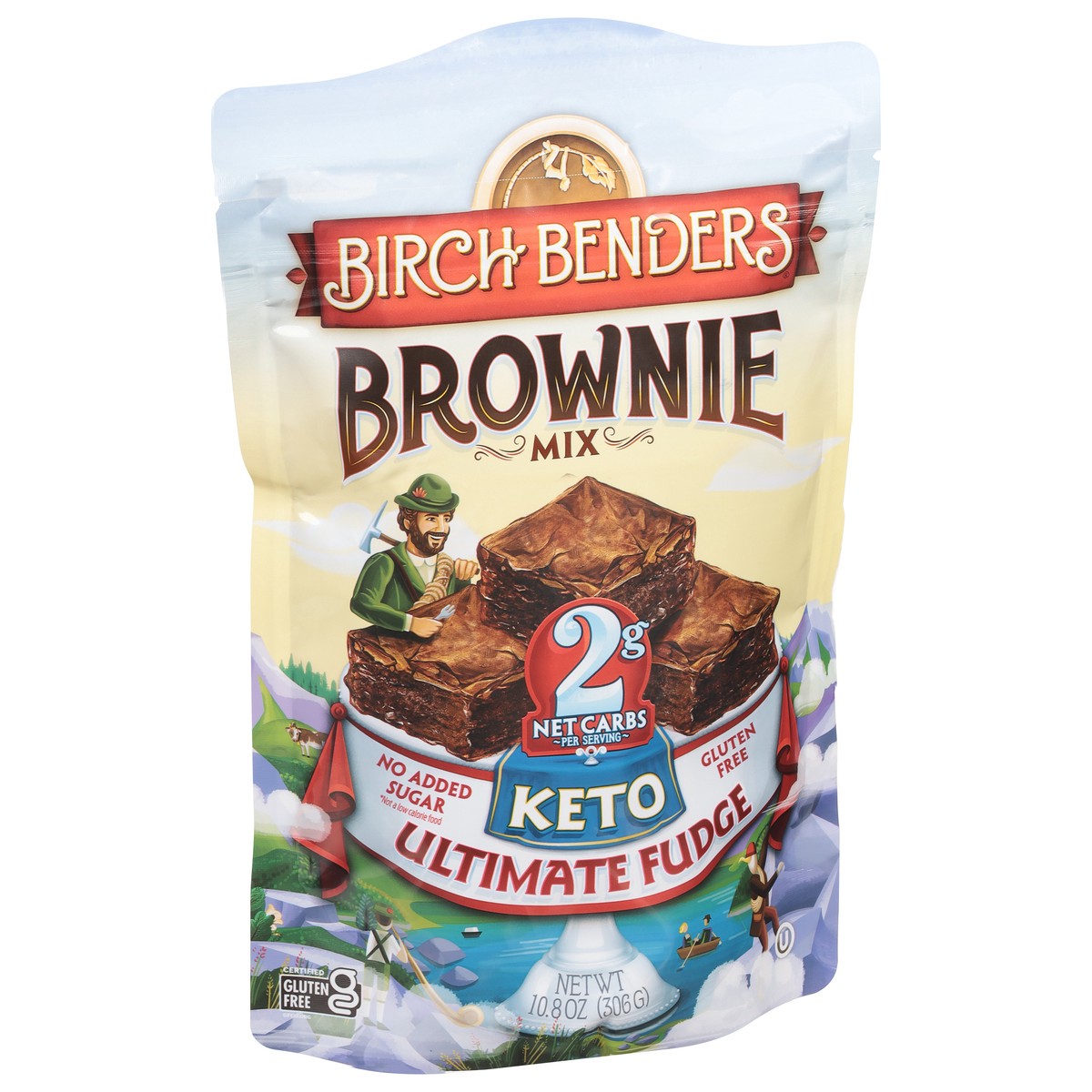 slide 7 of 13, Birch Benders Keto Ultimate Fudge Brownie Mix 10.8 oz, 10.8 oz