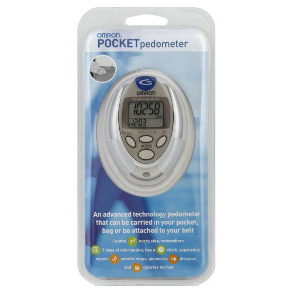 slide 1 of 2, Omron Pocket Pedometer, 1 ct