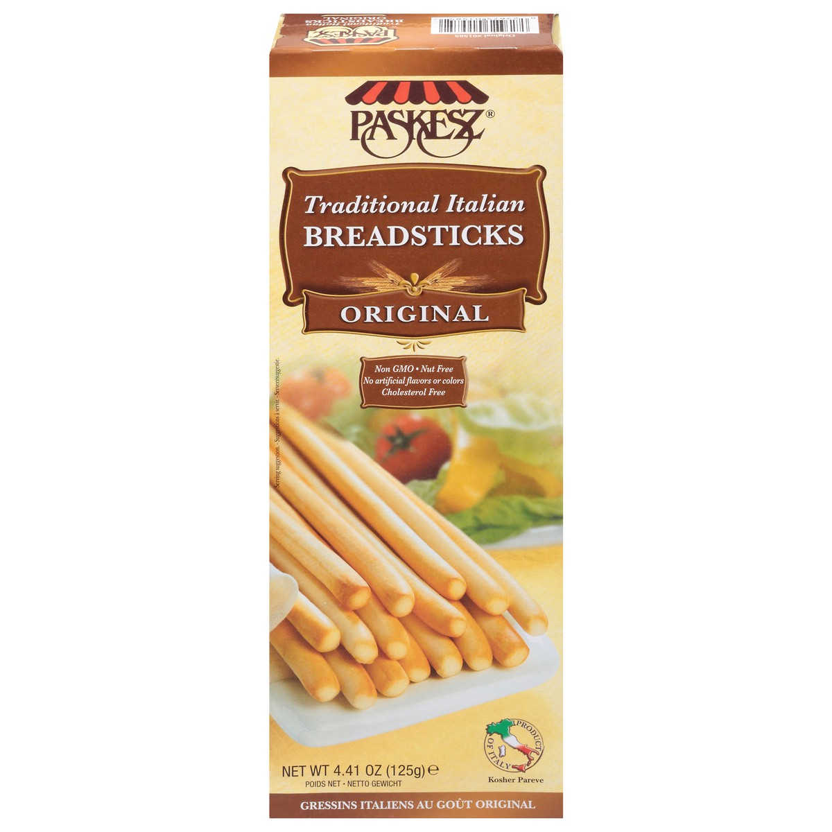 slide 2 of 13, Paskesz Original Breadsticks, 4.41 oz