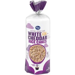 Kroger White Cheddar Rice Cakes