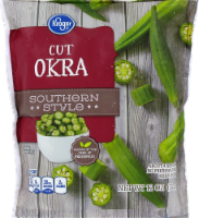 slide 1 of 3, Kroger Cut Okra, 12 oz