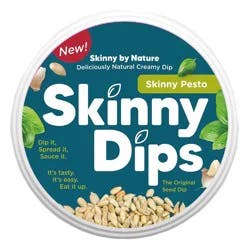 Skinny Dips Skinny Pesto Dip