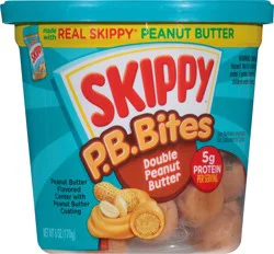 Skippy Double Peanut Butter PB Bites 6 oz