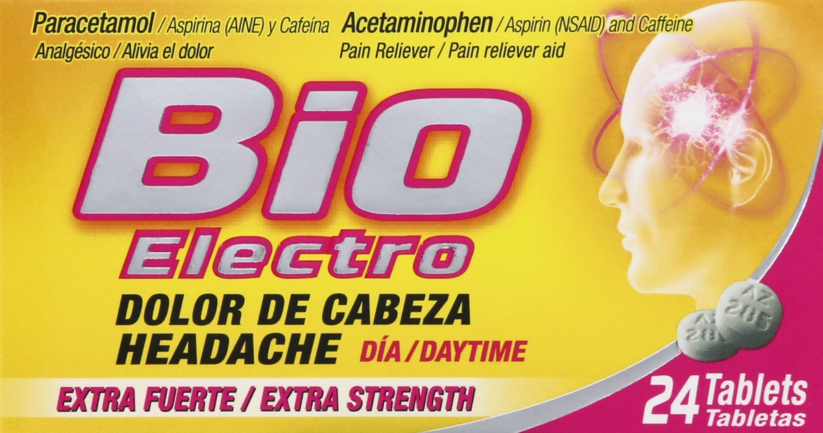 slide 7 of 11, Bio Electro Extra Strength Tablets Pain Reliever 24 ea, 24 ct
