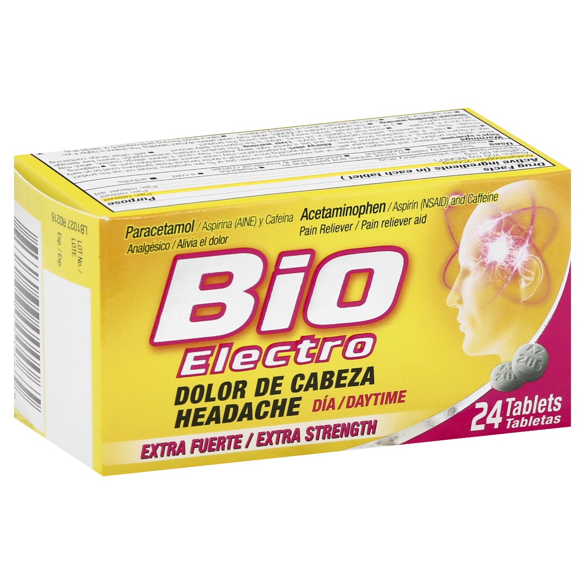 slide 2 of 11, Bio Electro Extra Strength Tablets Pain Reliever 24 ea, 24 ct