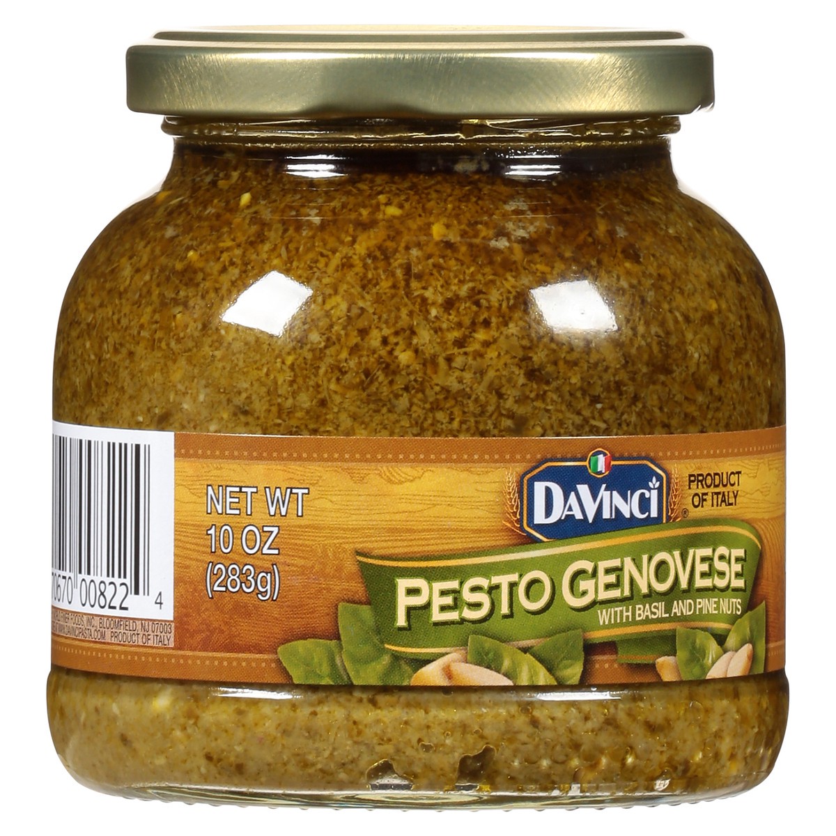 slide 2 of 11, DaVinci Pesto Genovese With Basil & Pine Nuts, 10 oz