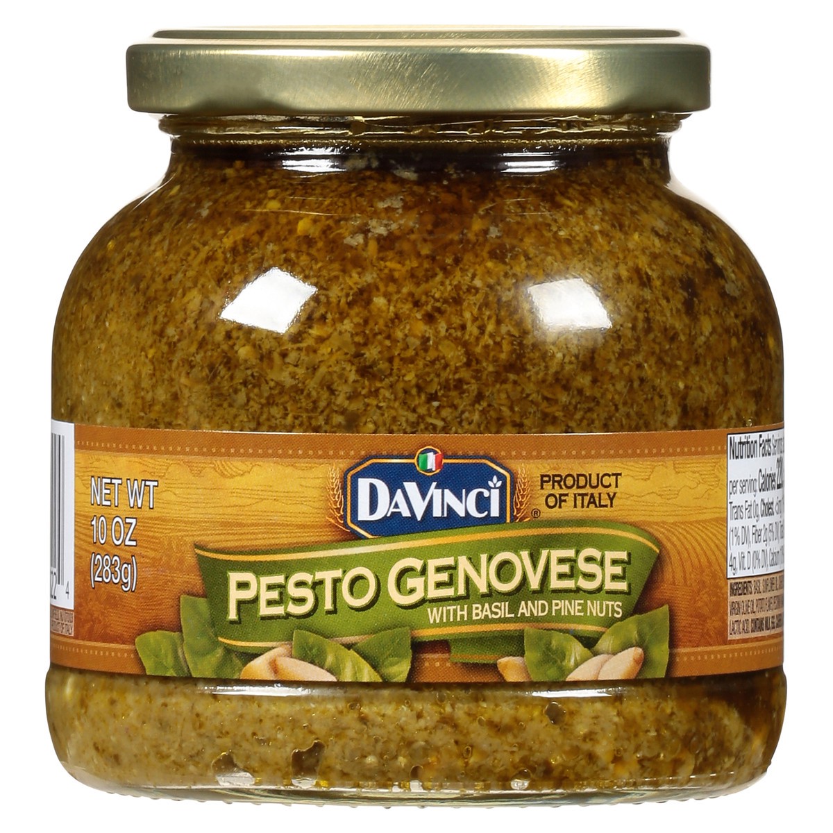 slide 1 of 11, DaVinci Pesto Genovese With Basil & Pine Nuts, 10 oz