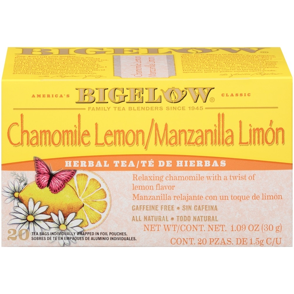 slide 1 of 1, Bigelow Chamomile Lemon Tea, 20 ct