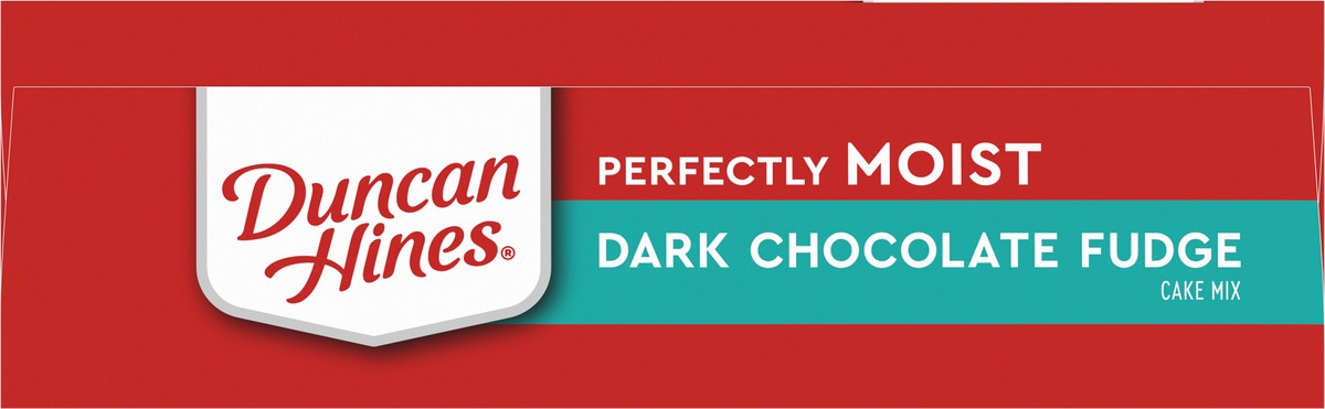 slide 3 of 9, Duncan Hines Dark Chocolate Fudge Cake Mix 15.25 oz, 15.25 oz