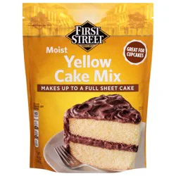 First Street Yellow Cake Mix