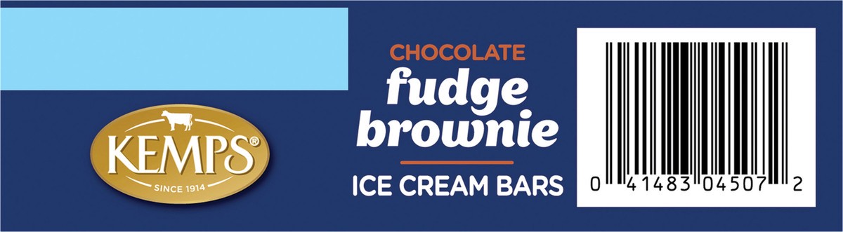 slide 4 of 15, Kemps Chocolate Fudge Brownie Ice Cream Bars,